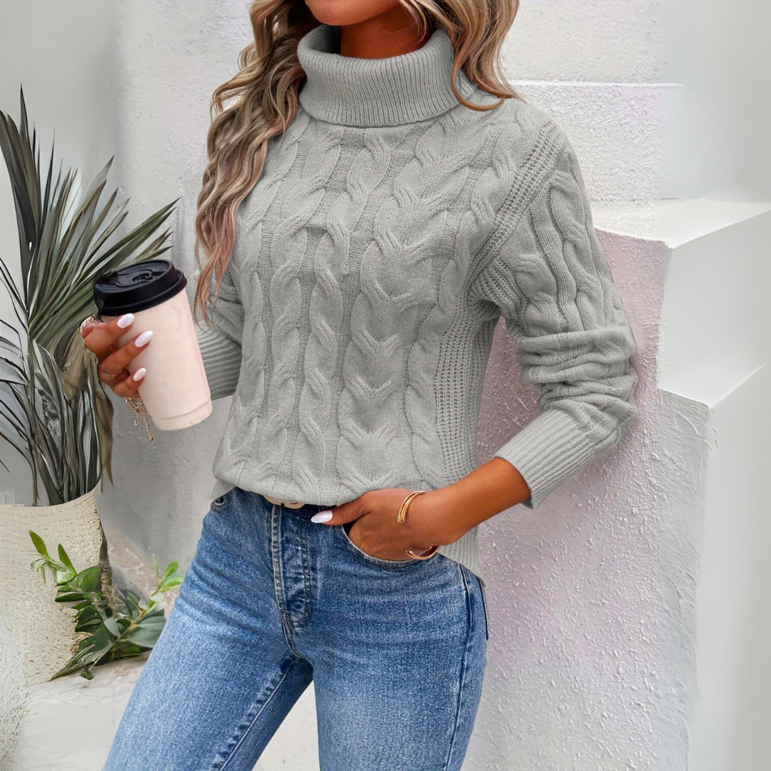 Katherine - Knit Rollneck Jumper