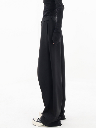 Avery - Asymmetric Wide Leg Trousers