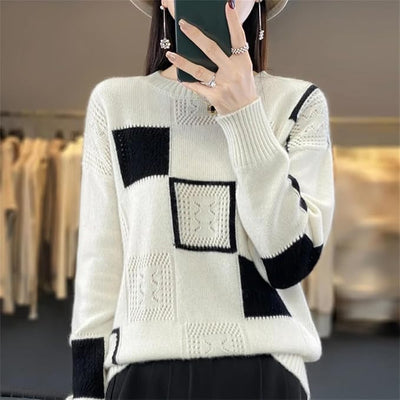 Ellie - Knitted Crewneck Jumper