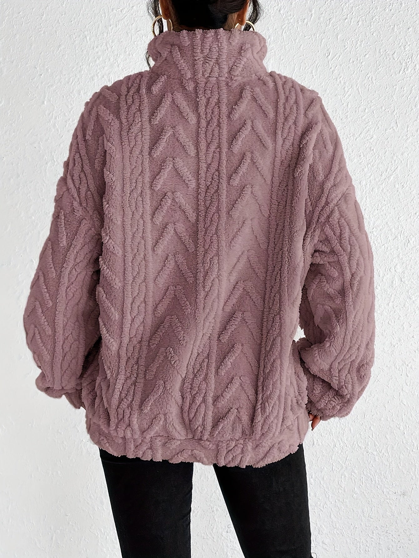 Millie - Knit Half Zip Jumper