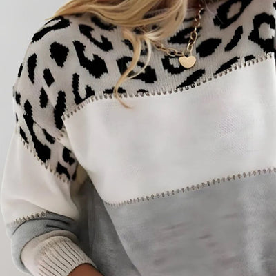 Emily - Leopard Print Jumper