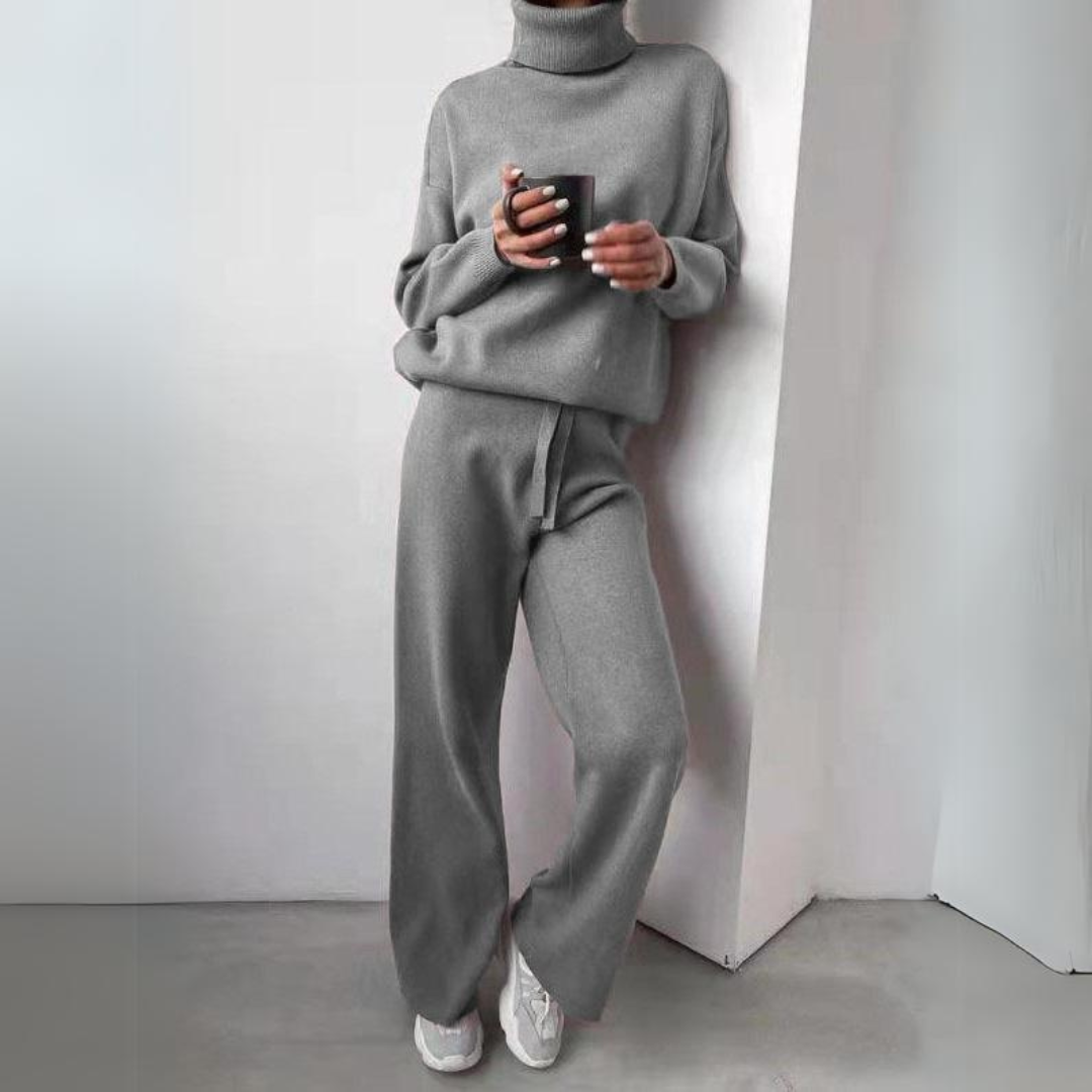 Eliza - Comfy Roll Neck Co-ord