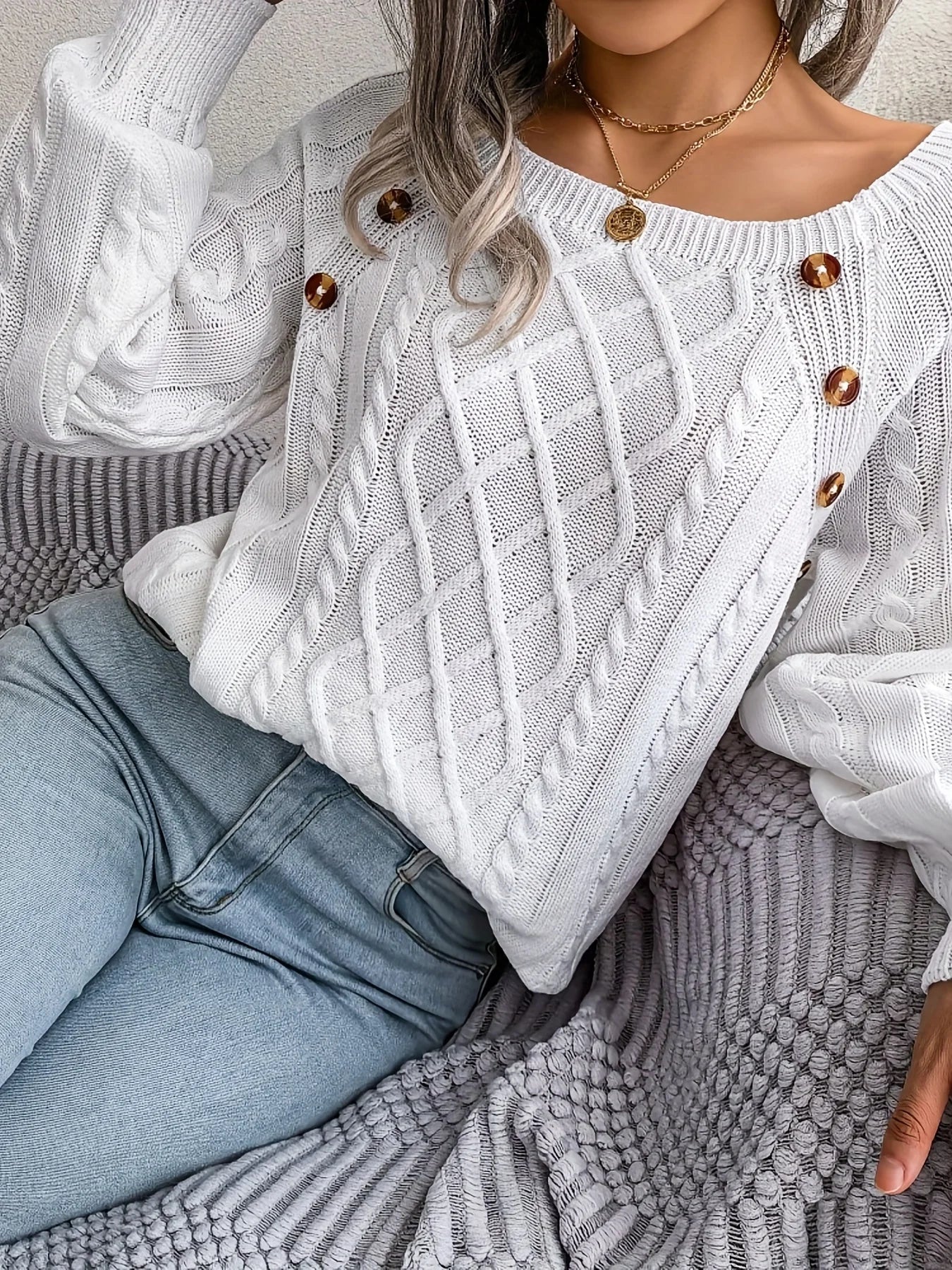 Maisie - Classic Knitted Jumper