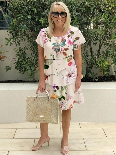 Eleanor - Timeless Floral Maxi Dress