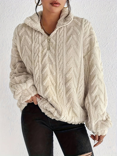 Millie - Knit Half Zip Jumper