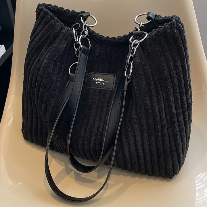 Layla - Corduroy Tote Bag