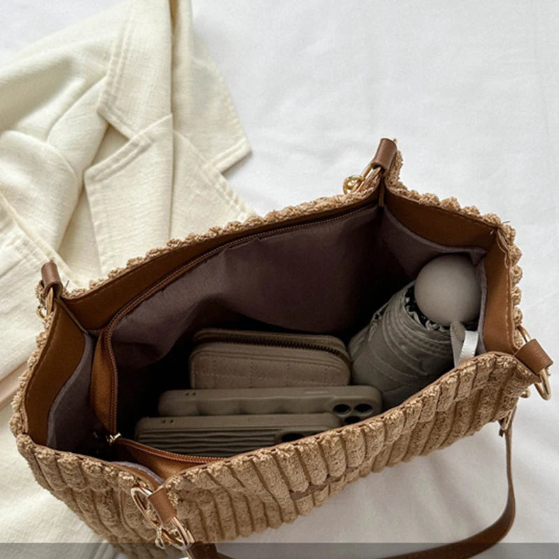 Layla - Corduroy Tote Bag
