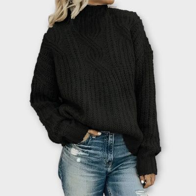 Poppy - High Neck Knitted Jumper