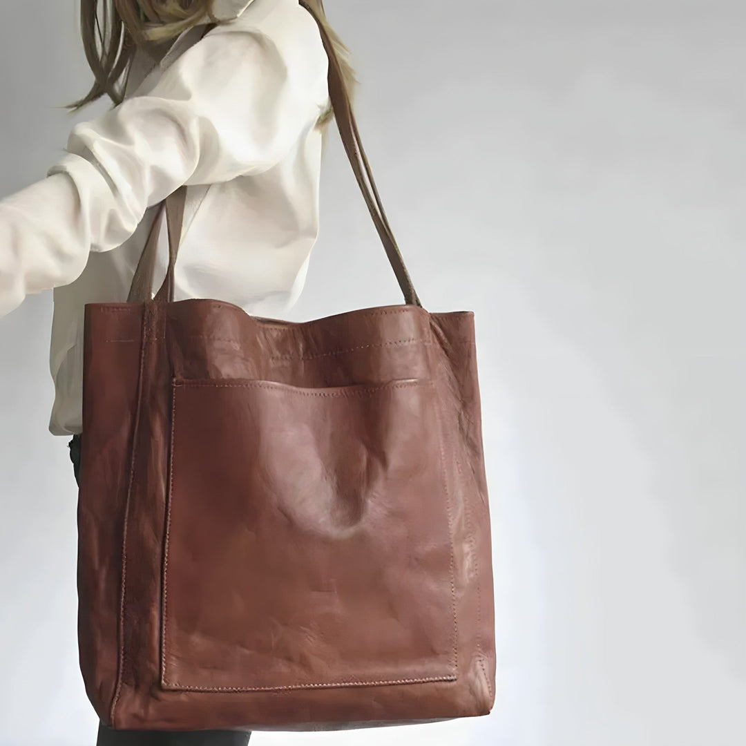 Vennessa - Vintage Suede Shoulder Bag