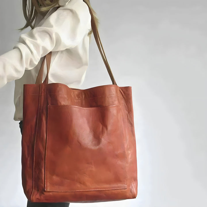 Vennessa - Vintage Suede Shoulder Bag